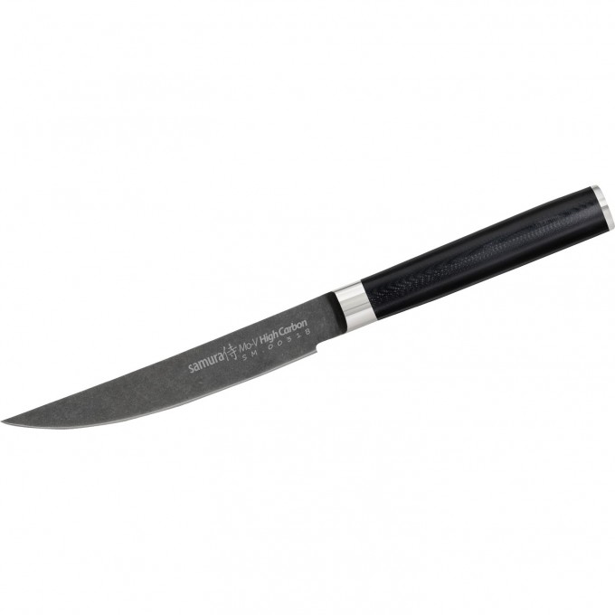 Нож для стейка SAMURA MO-V STONEWASH SM-0031B SM-0031B/K Нож для стейка SAMURA MO-V STONEWASH SM-0031B SM-0031B/K