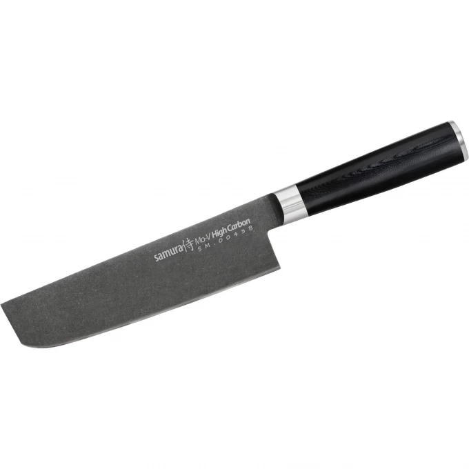 Японский топорик НАКИРИ SAMURA MO-V STONEWASH SM-0043B SM-0043B/K