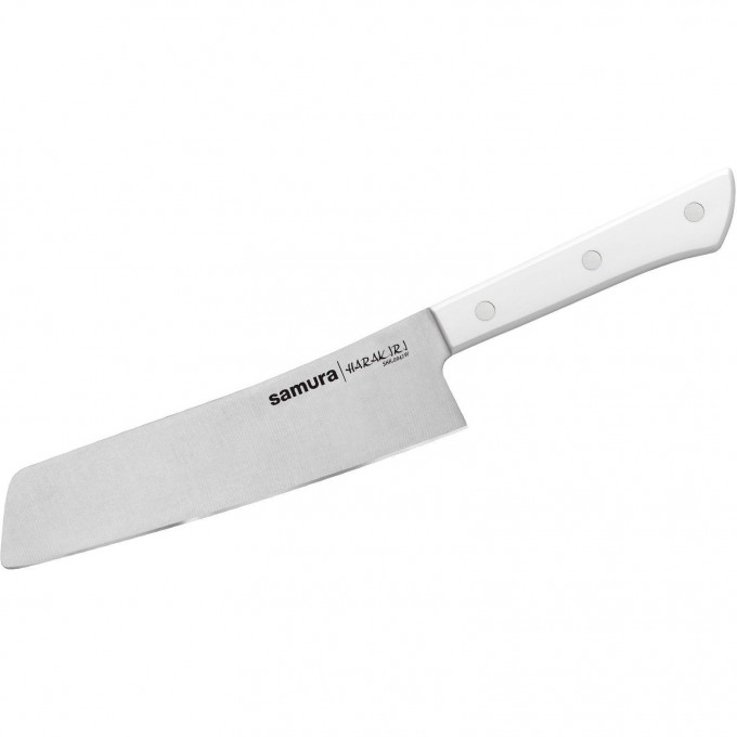 Современный накири SAMURA HARAKIRI 174 мм, коррозионностойкая сталь, ABS пластик SHR-0042W/K Современный накири SAMURA HARAKIRI 174 мм, коррозионностойкая сталь, ABS пластик SHR-0042W/K